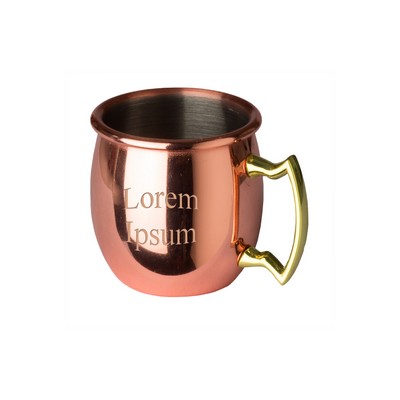 2 Oz. Miniature Moscow Mule Shot Mug