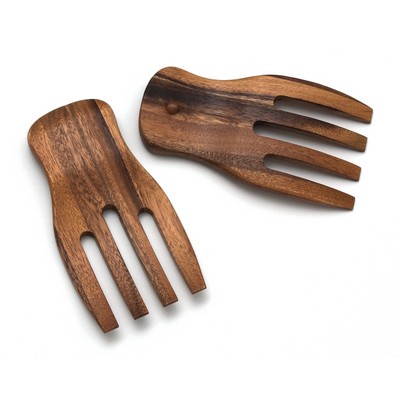 Lipper Acacia Salad Hands (Set of 2 )