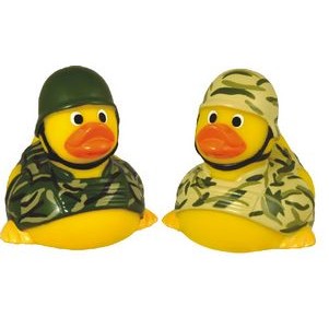 Rubber Soldier Duck© Toy