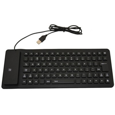 85 Keys Portable USB Silicone Keyboard