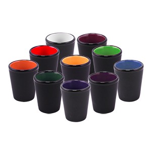 1.5 oz. Ceramic Teca Shot Glass