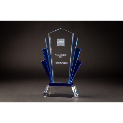 Triple Spotlight Award (6 1/8 x 9 x 2 1/8)