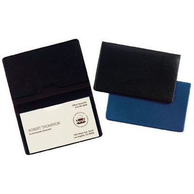 Vinyl Double Business Card Holder