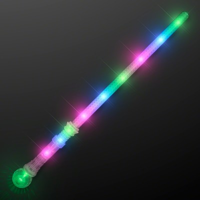 Electric Glow LED Staff Space Swords - BLANK