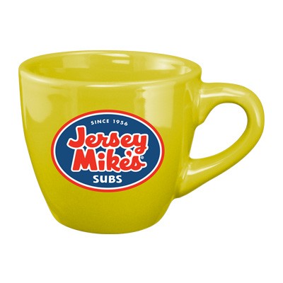 3.5 Oz. Bright Yellow Custom Restaurant Espresso Cup