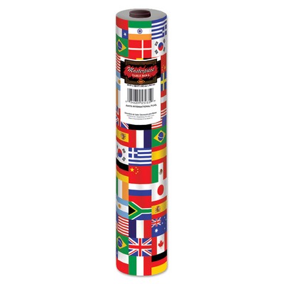 International Flag Table Roll