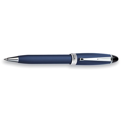 Luxury Line Aurora Ipsilon Satin Blue Ballpoint Pen