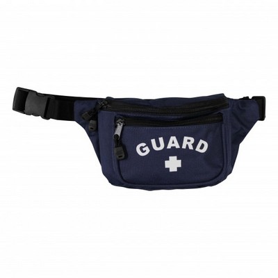 Kemp USA Navy Blue Hip Pack w/White Guard Logo