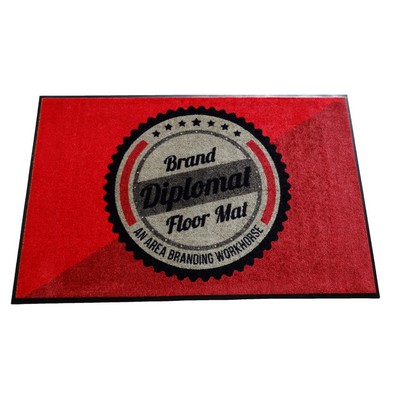 Brand Diplomat Custom Branded Logo Rug - 2' X 6'