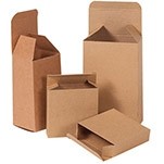 Reverse Tuck Flap Kraft Box (1.937"x0.62"x1.937")