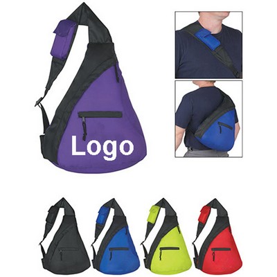 Budget Sling Polyester Backpack