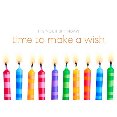 Wish Time! Happy Birthday Cards