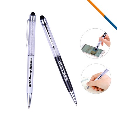 Crystal 2in1 Stylus Pen