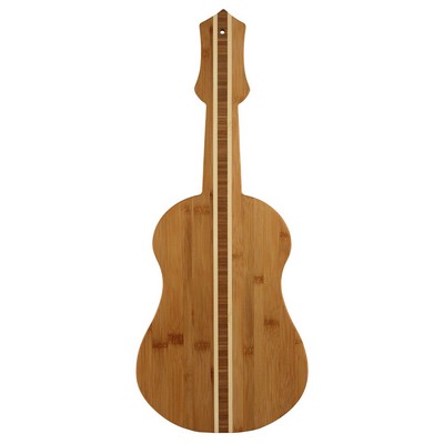 9" x 22" - Bamboo Guitar Cutting Boards Wood