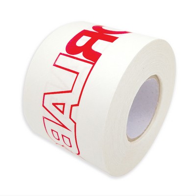 3" Wide White Gummed Water Activated Paper Tape