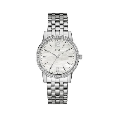 Ladies' TFX dist by Bulova Silver-Tone Bracelet Watch