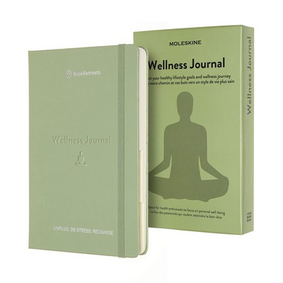 Moleskine® Passion Journal - Wellness - Willow Green