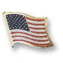 Stock American Flag Pin