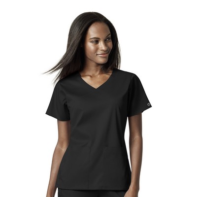 Wink® PRO Women's 4 Pocket Wrap Scrub Top