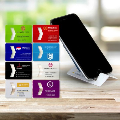 Business Card Phone Stand