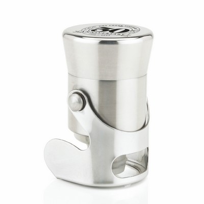 Stainless Steel Heavyweight Champagne Stopper by Viski®