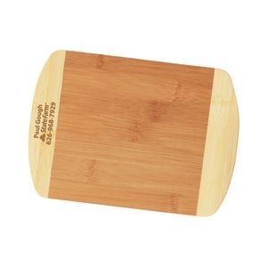 Two-Tone Bamboo Cutting Board