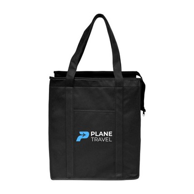 Stay Cool Non-Woven Insulated Tote Bag (2 Color Imprint)