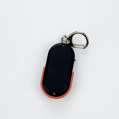 whistle key finder with light,anti lost alarm LED key finder