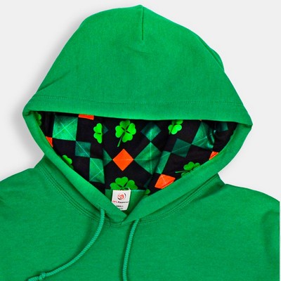 St. Patrick's Day Irish Checkerboard Pullover