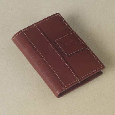 Compact Leather Pocket Jotter (4.8"x3.35")