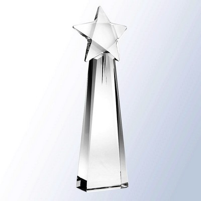 Star Goddess Optic Crystal Award - Large