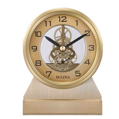 Bulova Golden Eye Desk Clock