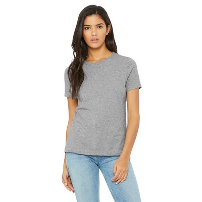 BELLA+CANVAS Ladies' Relaxed Heather CVC Short-Sleeve T-Shirt