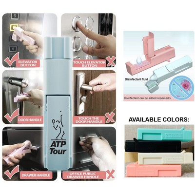 Auto Disinfection Sanitary Tool With Stylus Touchscreen Tip