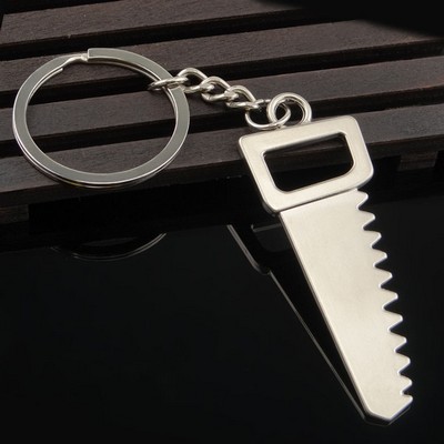 Hand Saw Shaped Key Chain