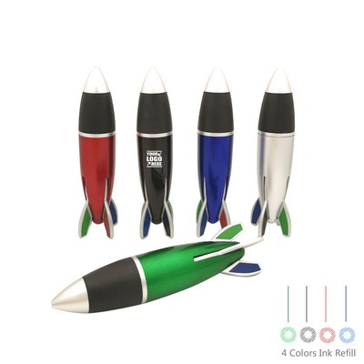 Rocket Pen w/4 Colors Refill