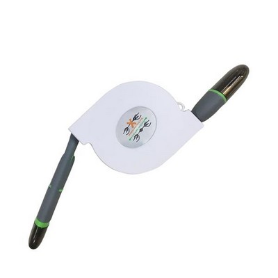 2-in-1 Retractable Charging Cable