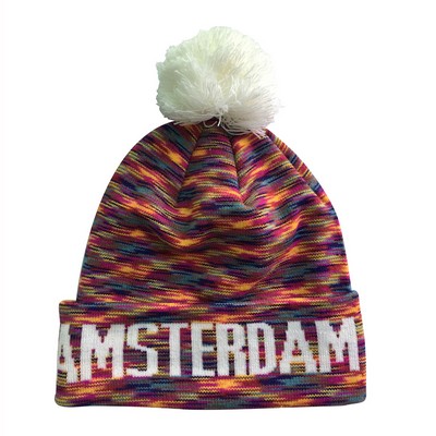 Custom Jacquard Beanie Hat