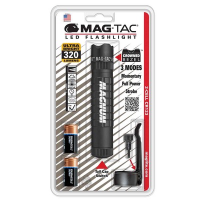 Maglite® Mag-Tac® LED Flashlight - Bezel Edge