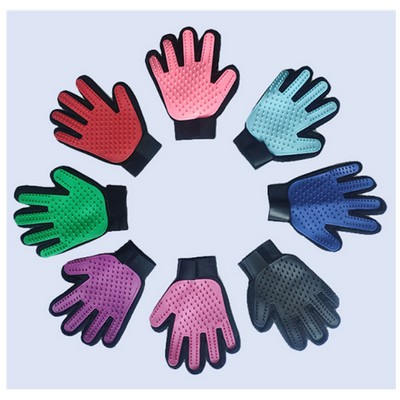 Pet Grooming Brush Glove