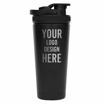 Personalized Ice Shaker 26 Oz Shaker Bottle