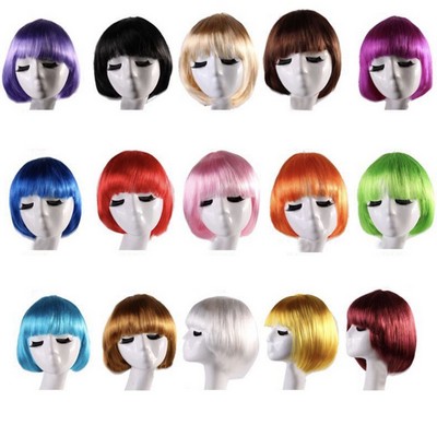 Short Bob Cosplay Hair Wig