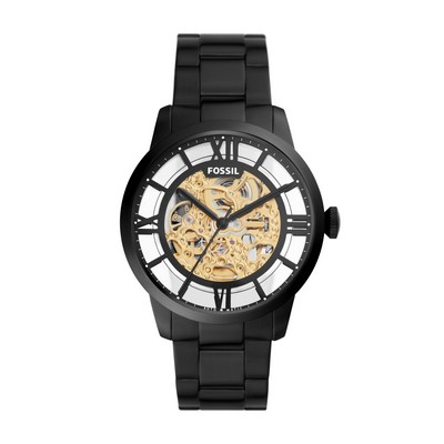 Fossil 44MM Townsman Men's Stainless Steel Steel Mechanical Watch