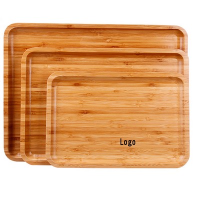 Rectangular Bamboo Cranberry Tray