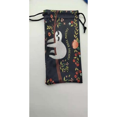 Microfiber Pouch With Drawstring