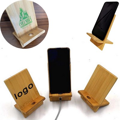 Bamboo Mobile Phone Stands