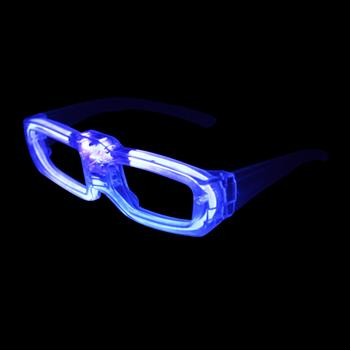 Blue Sound Reactive E.L. Glasses