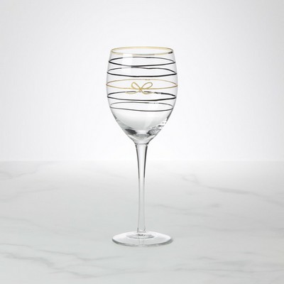 Kate Spade® Doodle Away Wine Glass