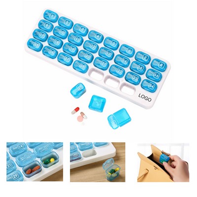 Monthly Pill Case Organizer