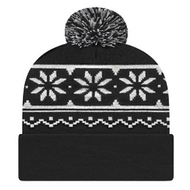 Cap America® USA Made Snowflake Knit